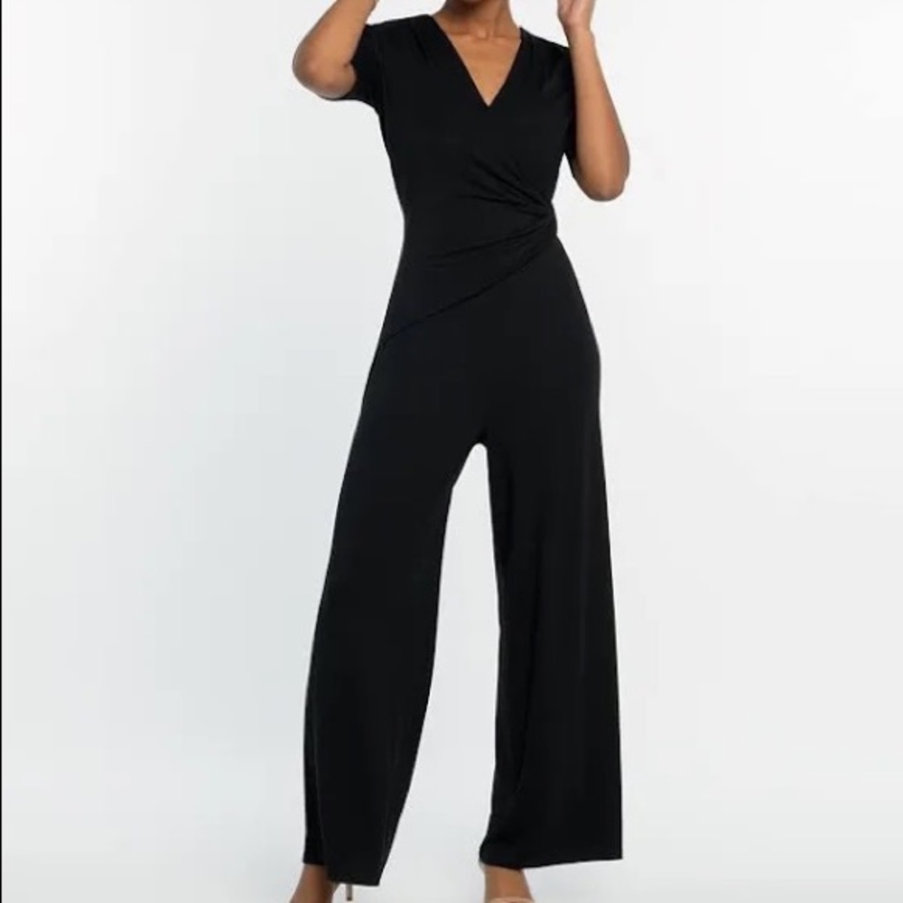 NWT Nic+Zoe black jumpsuit size XL